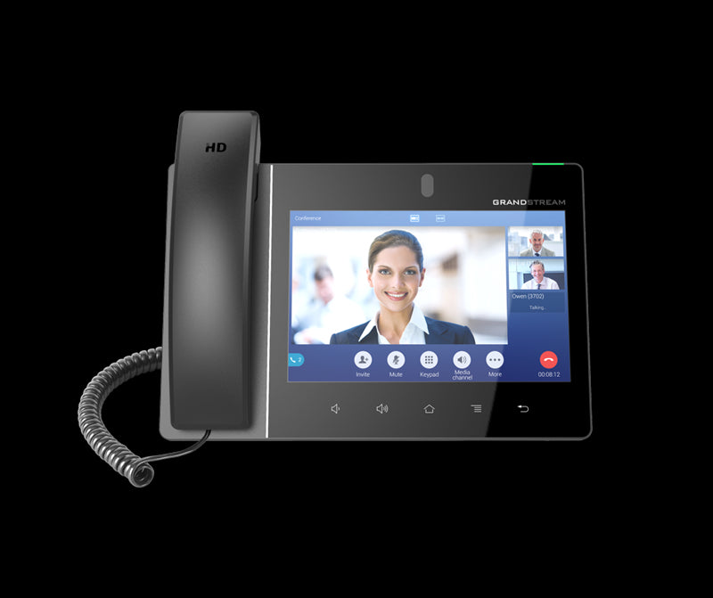 Grandstream GXV3380 16 Line Android IP Phone, 16 SIP Accounts, 1280 x 800 Colour Touch Screen, 2MB Camera, Built In Bluetooth+WiFi, Powerable Via POE Grandstream GXV3380 16 Line Android IP Phone, 16 SIP Accounts, 1280 x 800 Colour Touch Screen, 2MB Camera, Built In Bluetooth+WiFi, Powerable Via POE